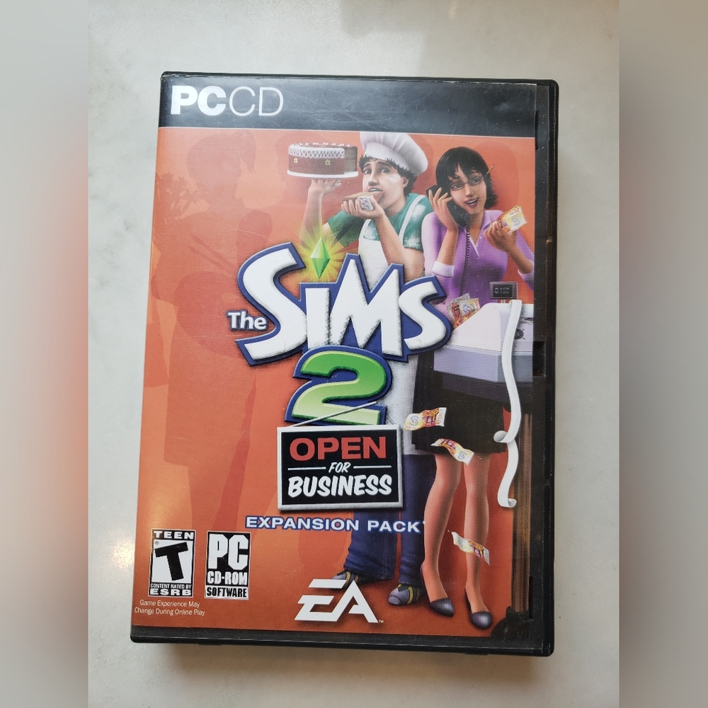 EA Games The Sims 2: Open for Business Expansion Pack PC Game